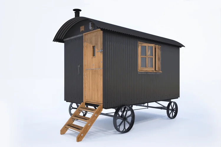 Plankbridge Snug shepherd's hut in Ivy Berry