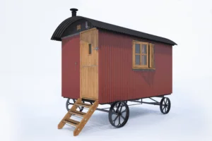 Plankbridge Snug shepherd's hut in Oak Apple