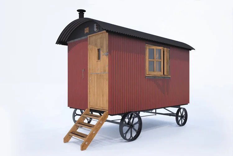 Plankbridge Snug shepherd's hut in Oak Apple